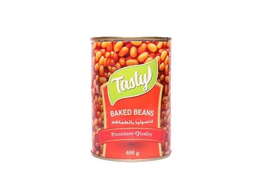 CANNED BAKED BEANS IN TOMATO SAUCE 400 GM TINS